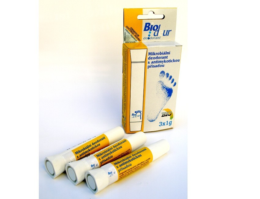 BIODEUR 3x1g BIODEUR 3x1g - Péče o nohy Koupel nohou